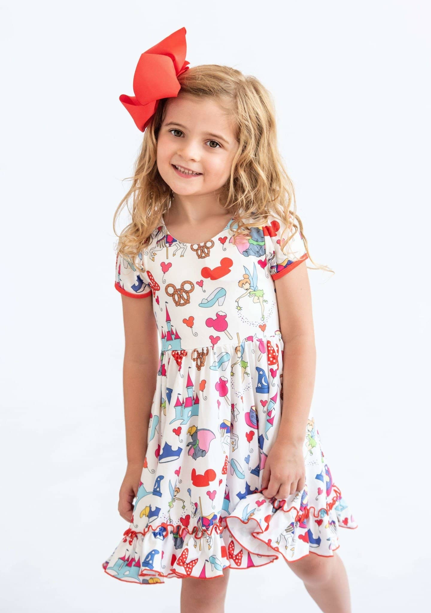 Charlie's Project Kids - Mini Park Favorites Cross Back Twirl Dress