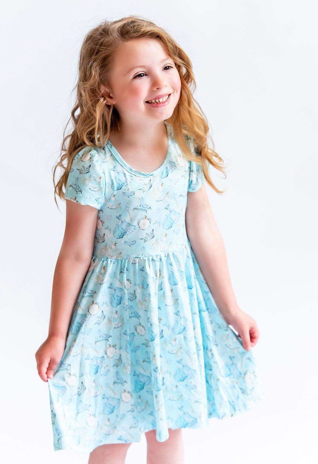 Charlie's Project Kids - Fairytale Princess Girls Hug Twirl Dress with Pockets