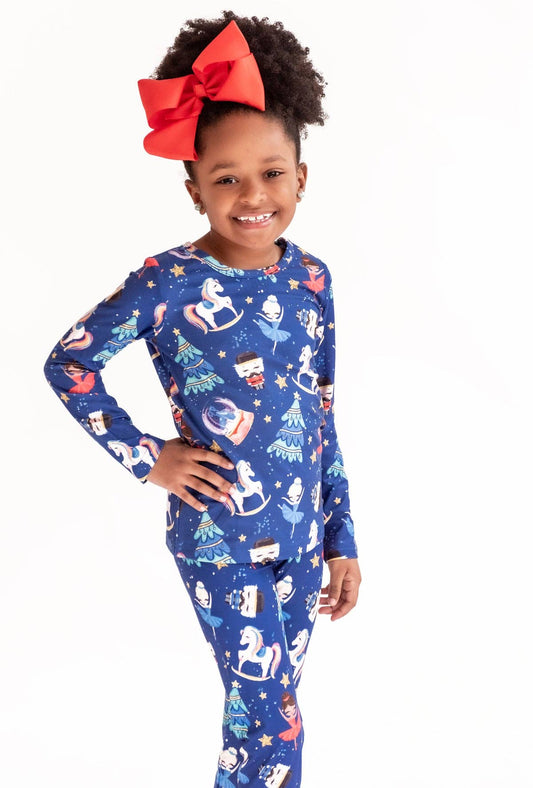 Charlie's Project Kids - Dancing Nutcracker - Willow - Cloud Soft Long Sleeve Lounge