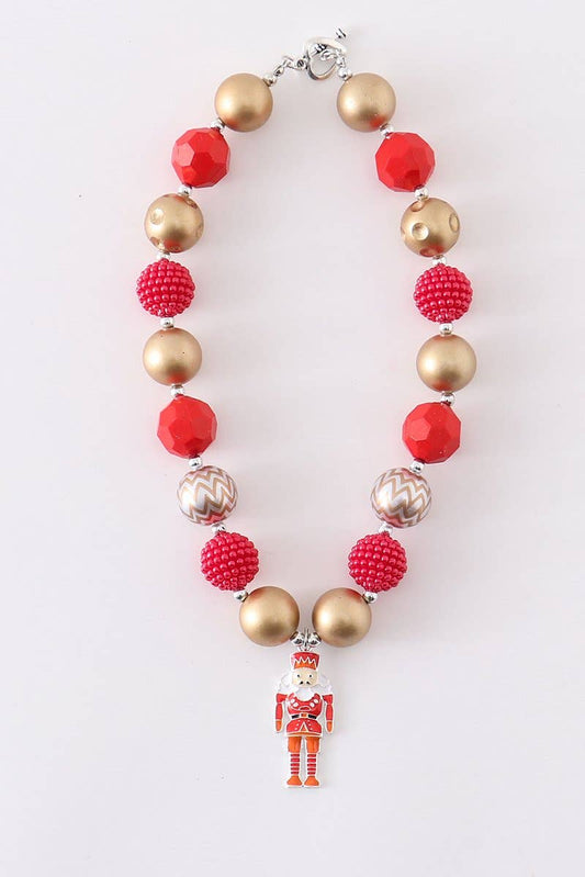 Nutcracker chunky necklace padent