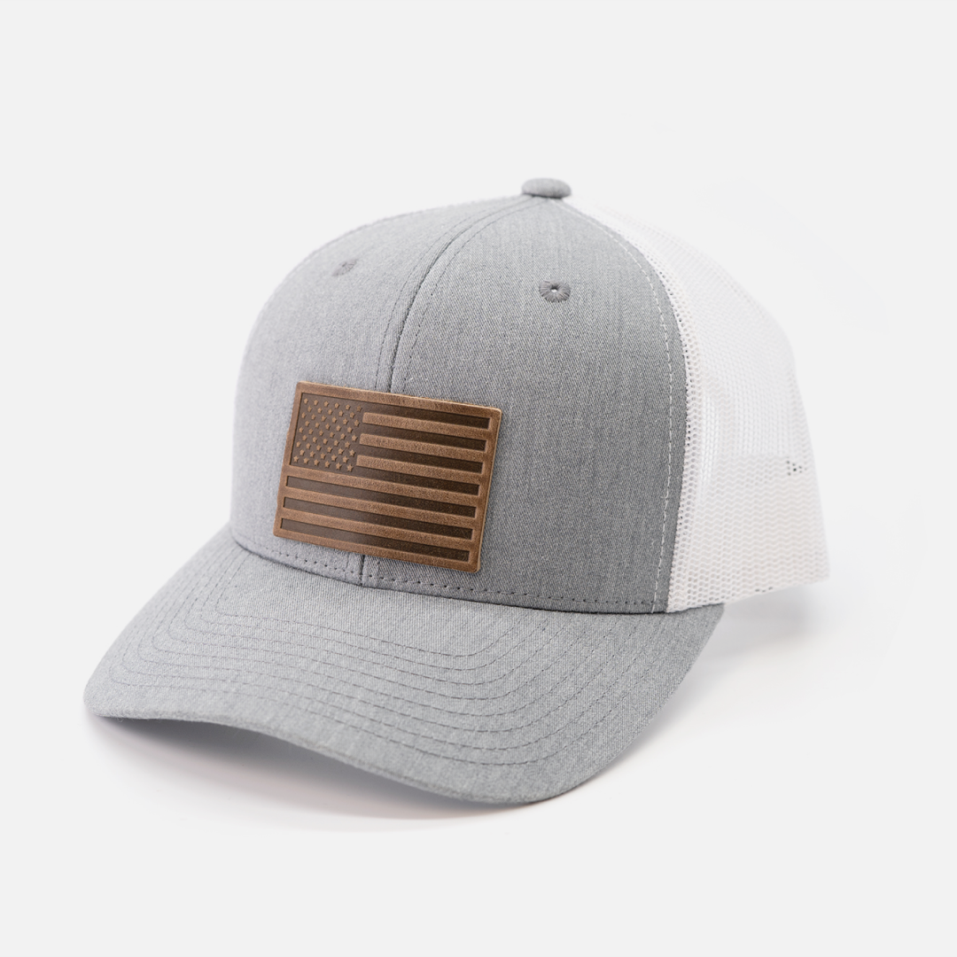 Range Leather Co. - American Flag Hat