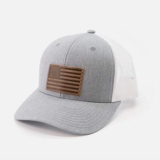 Range Leather Co. - American Flag Hat