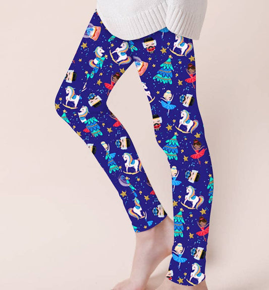 Charlie's Project Kids - Dancing Nutcracker-Adult Casual Cloud Soft YogaBand Leggings