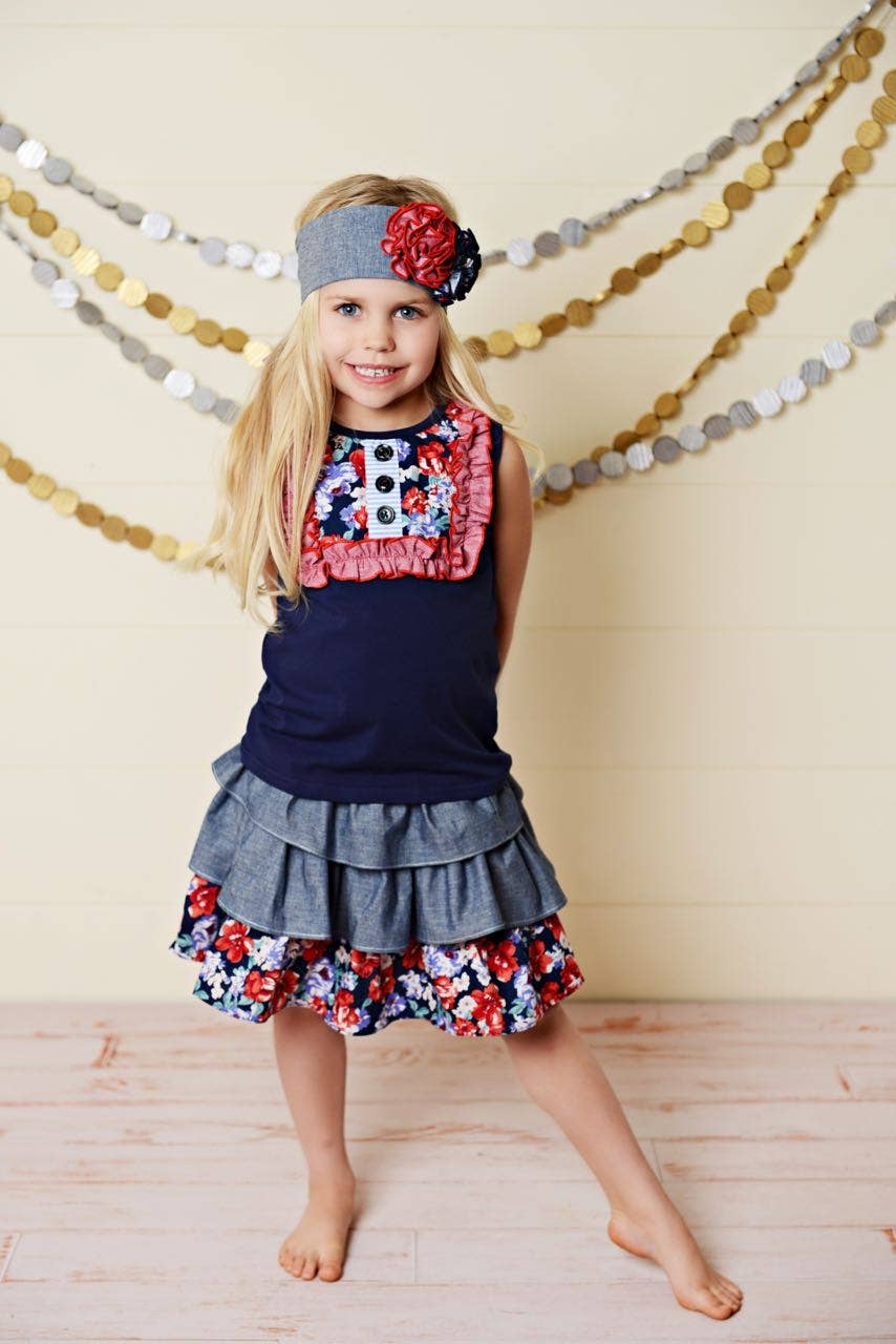 Oopsie Daisy - Miss America Set & Headband