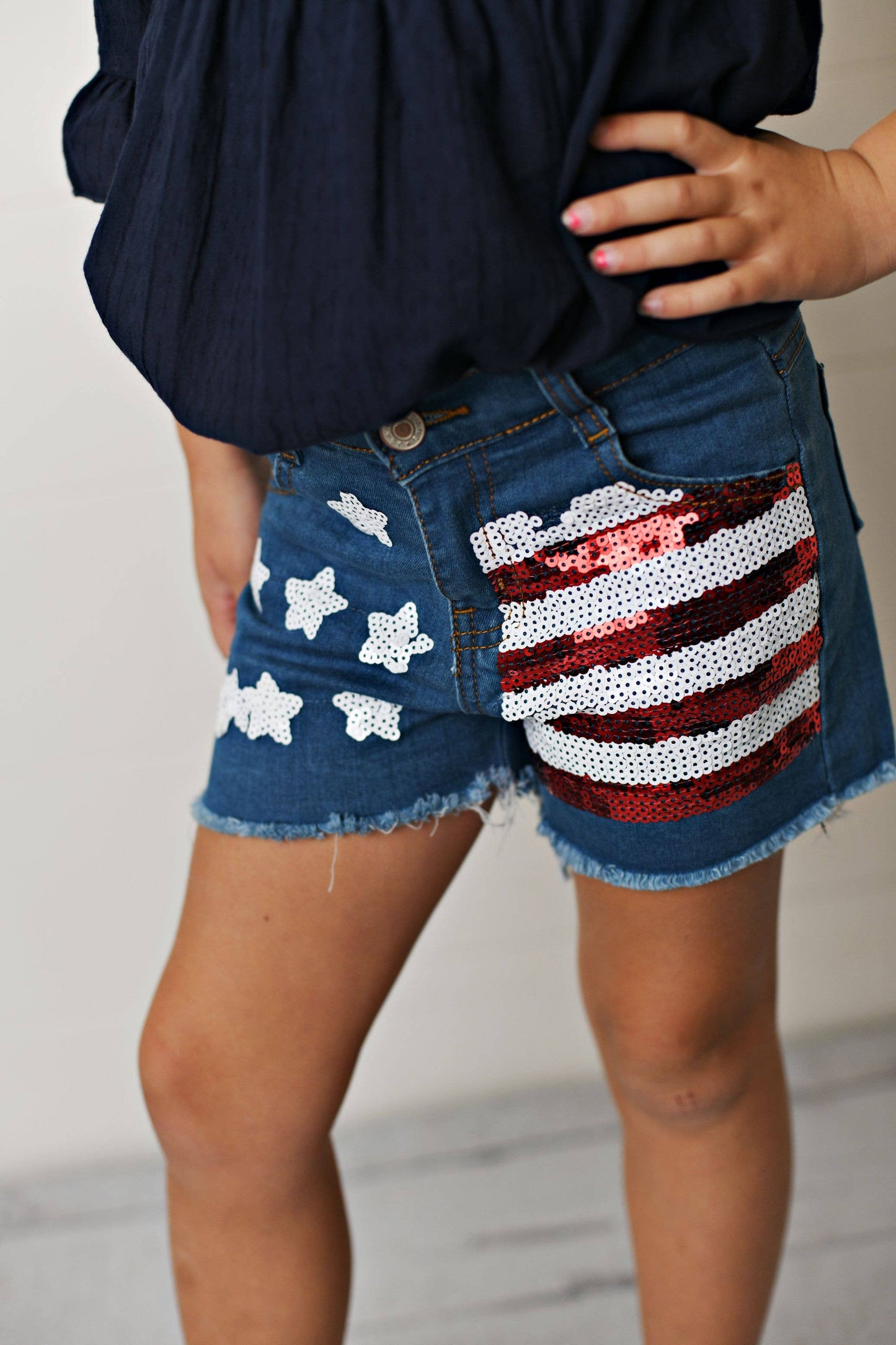 Adorable Sweetness - Flag Shorts